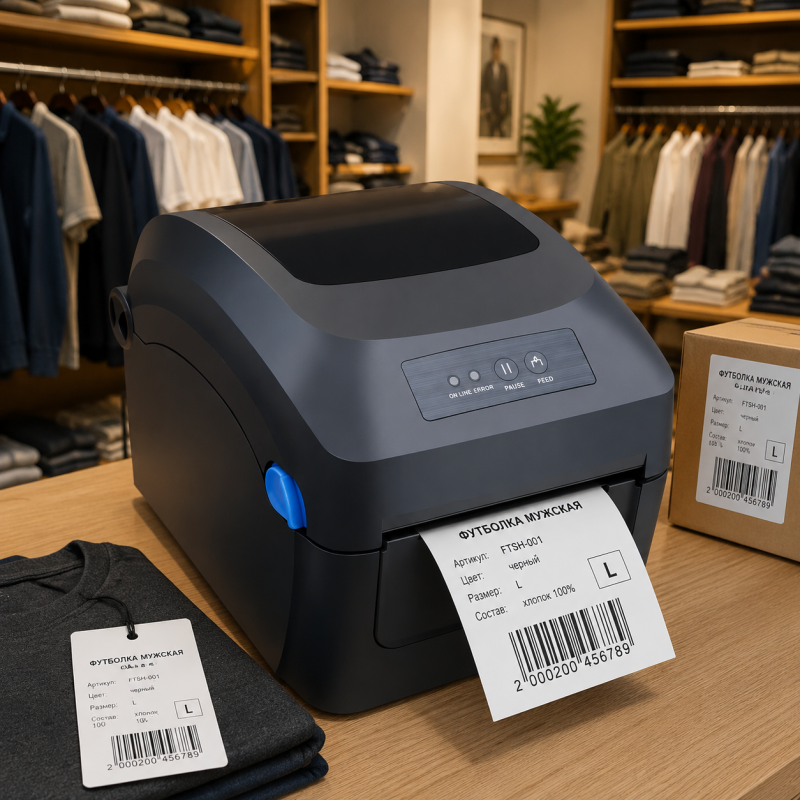 Принтер печати этикеток Urovo D6000
